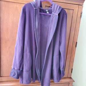 Sweatshirt jacket